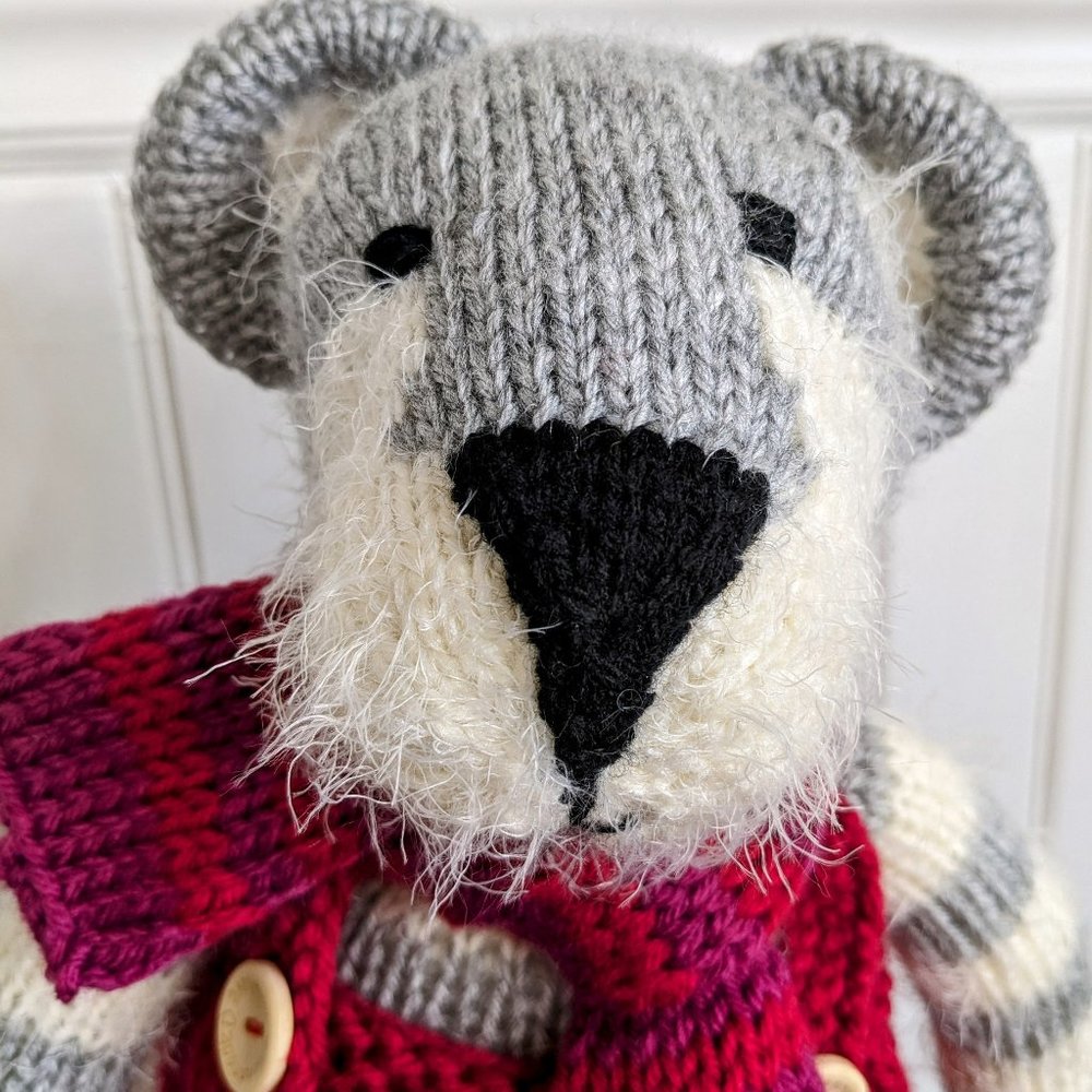Meet Sammy, handmade tricot tiger , birthday gift, 21 inches